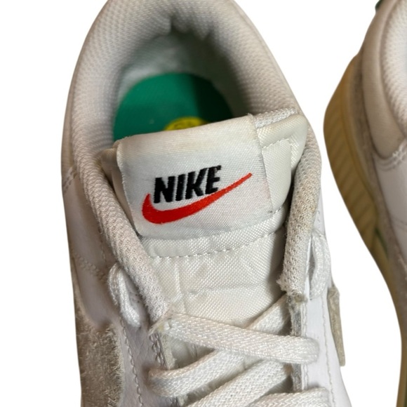 Nike Women’s Court Legacy Lift Sneakers Size 7 White & Green Platform Sneakers - Picture 8 of 16